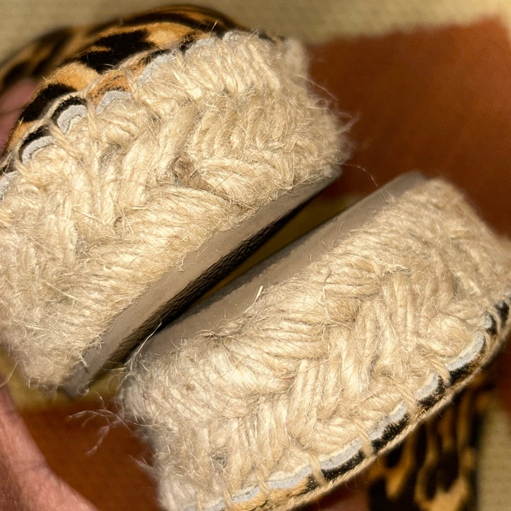 Johnny Was Garden Leopard Espadrille - Picture 3 of 8